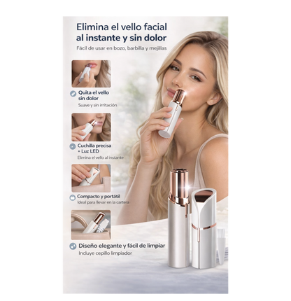 Depilador Facial Bozo Bigote CEJAS