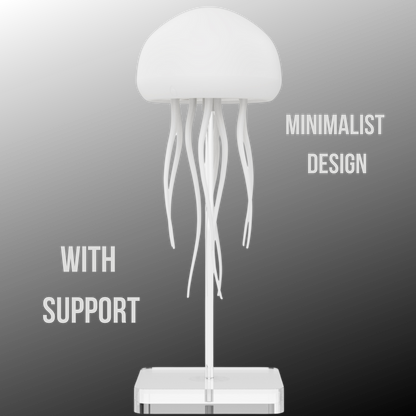 Jellyfish-shaped LED ambient lamp.